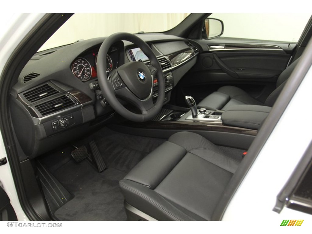 Black Interior 2013 BMW X5 xDrive 50i Photo #78562706