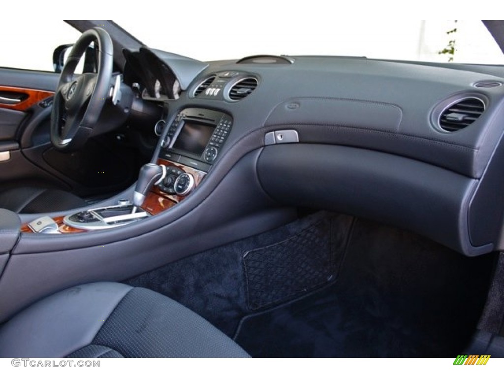2009 Mercedes-Benz SL 63 AMG Roadster AMG Black Dashboard Photo #78562880