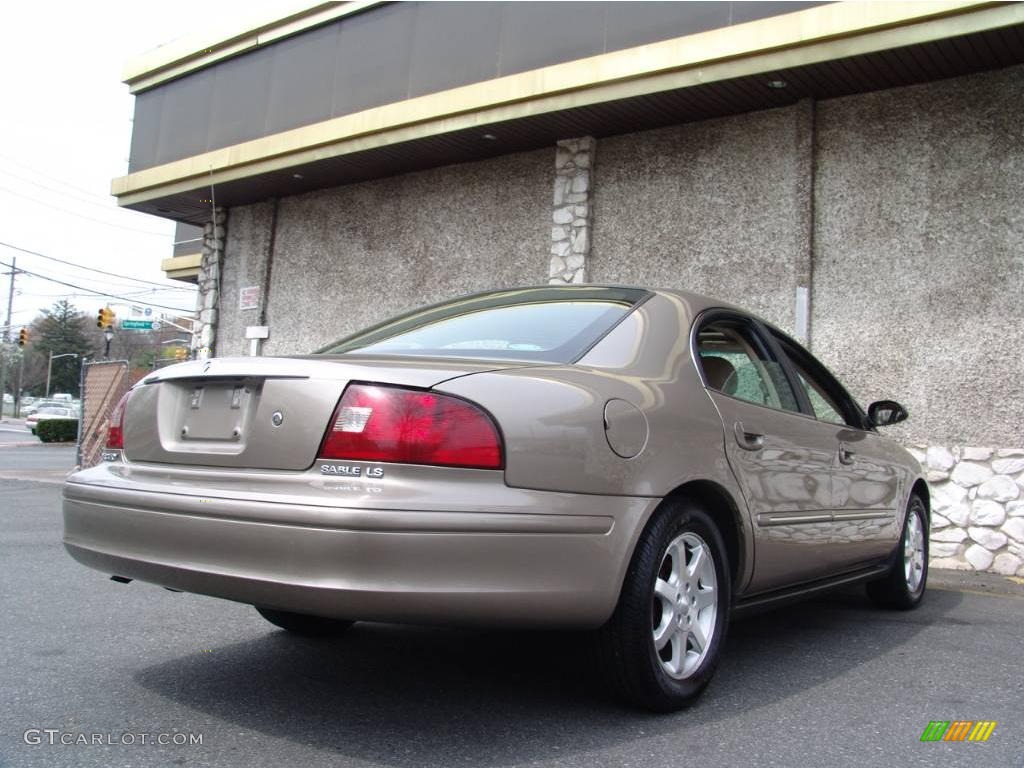 2003 Sable LS Premium Sedan - Arizona Beige Metallic / Medium Parchment photo #9