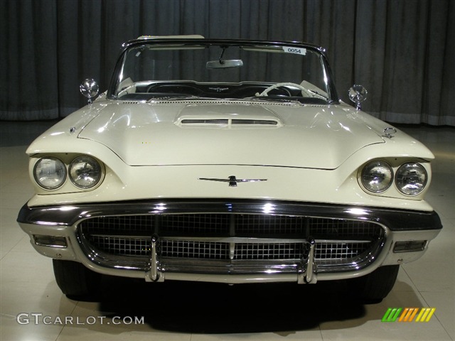 1960 Thunderbird Convertible - White / Black/White photo #4