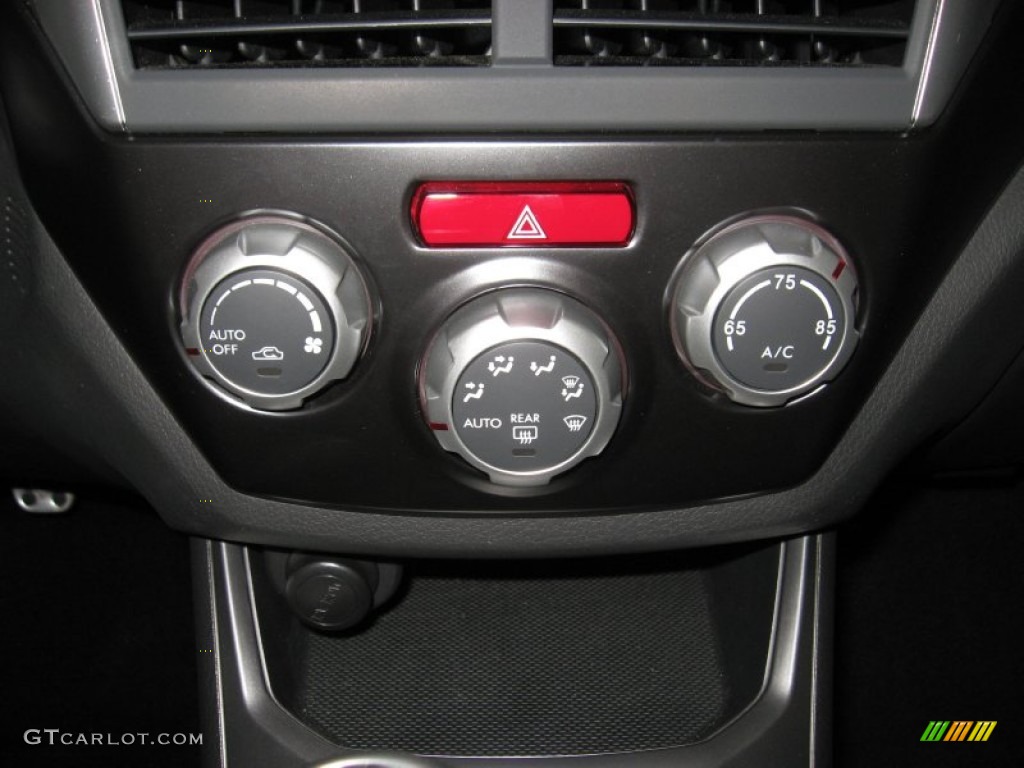 2011 Impreza WRX STi Limited - Dark Gray Metallic / STI Carbon Black Leather photo #26