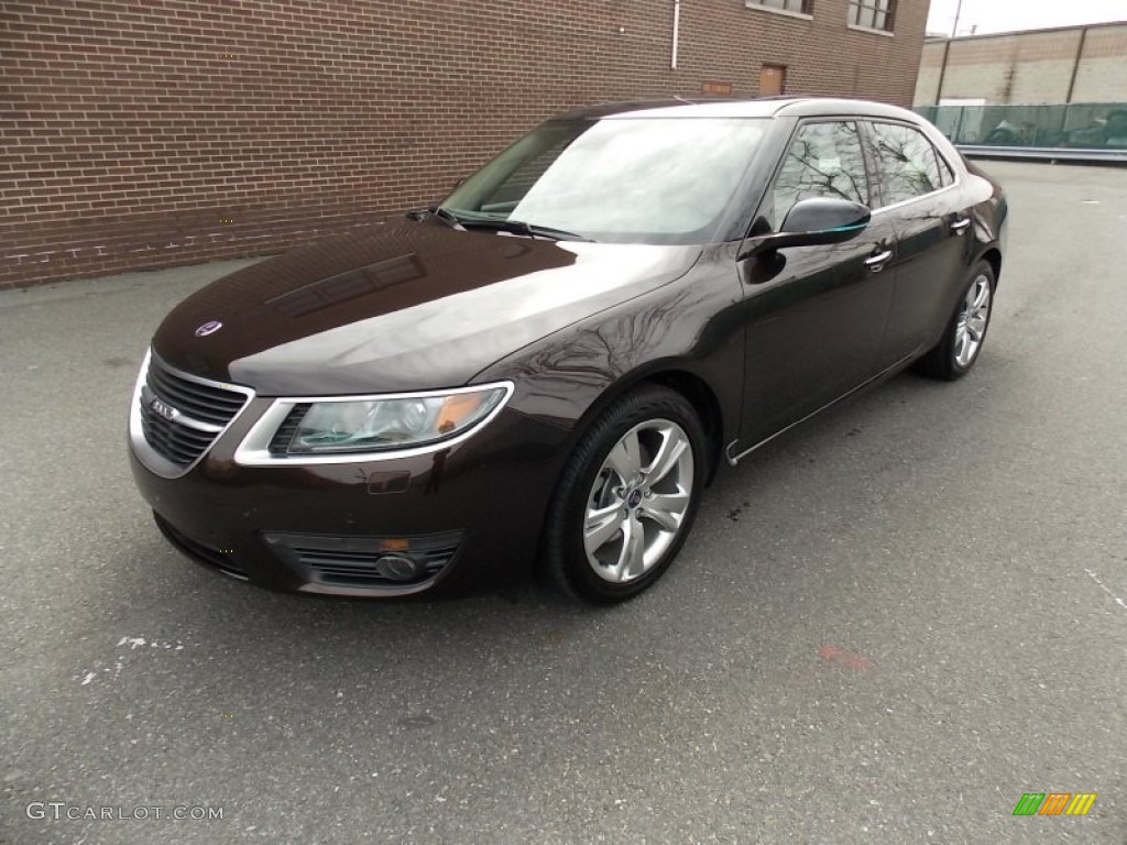 2011 9-5 Turbo4 Premium Sedan - Java Brown Metallic / Parchment photo #2