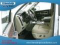 2010 Stone White Dodge Ram 1500 Laramie Quad Cab 4x4  photo #8