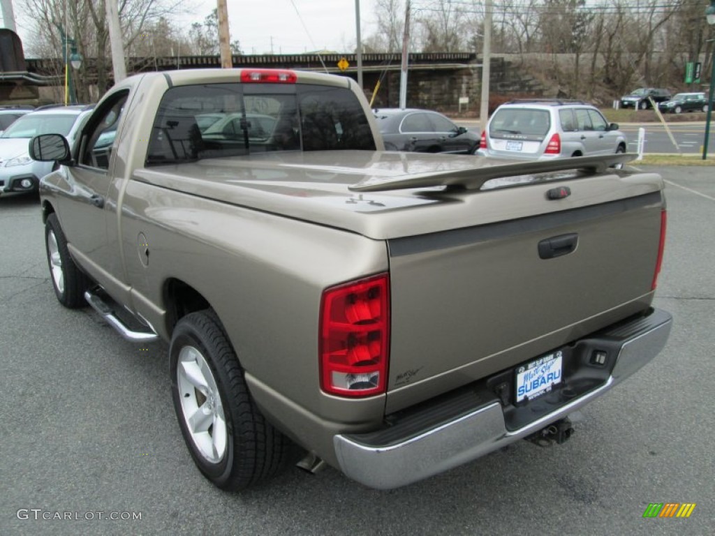 2006 Ram 1500 SLT Regular Cab - Light Khaki Metallic / Khaki Beige photo #8