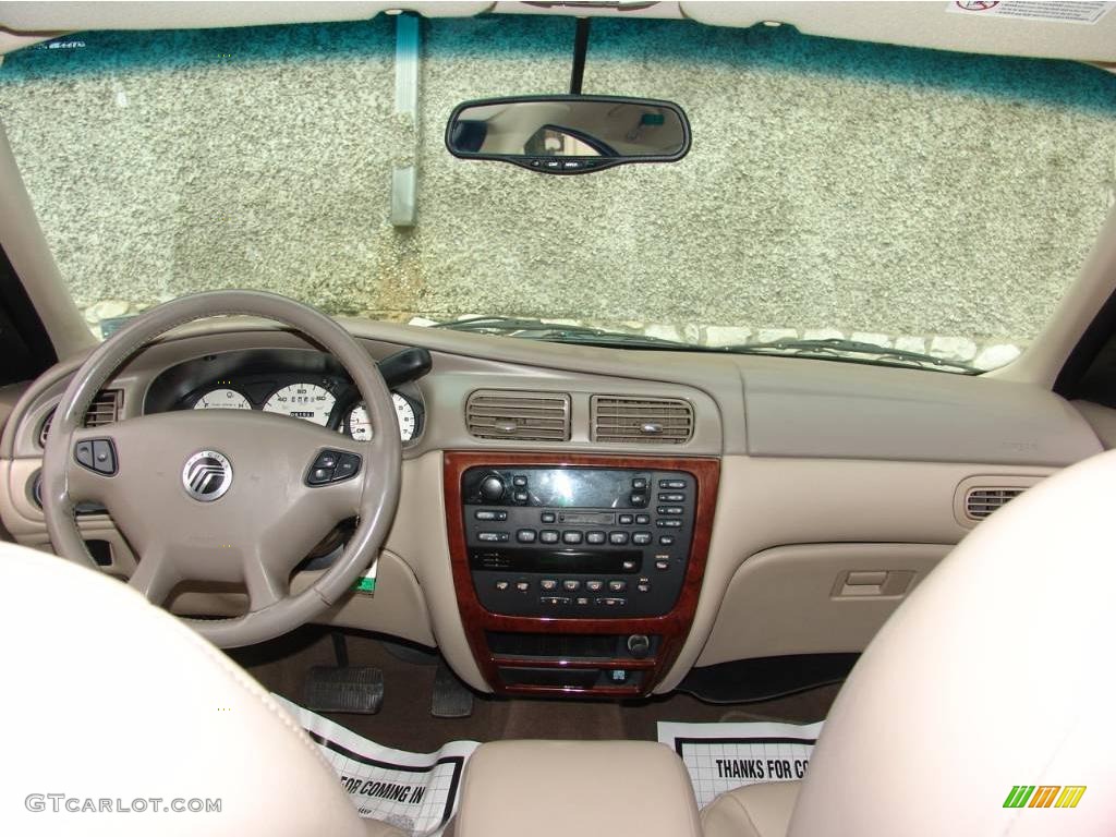 2003 Sable LS Premium Sedan - Arizona Beige Metallic / Medium Parchment photo #22
