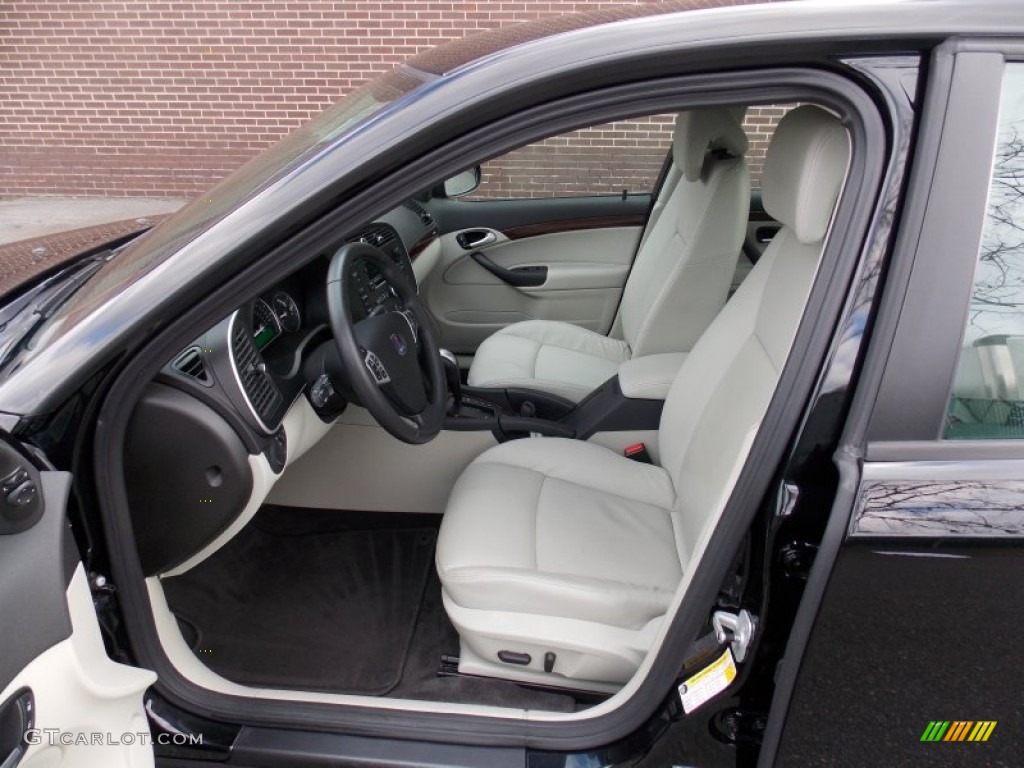 Parchment Interior 2008 Saab 9-3 2.0T Sport Sedan Photo #78564011