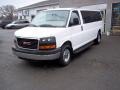 2009 Summit White GMC Savana Van 3500 LS Extended Passenger  photo #3