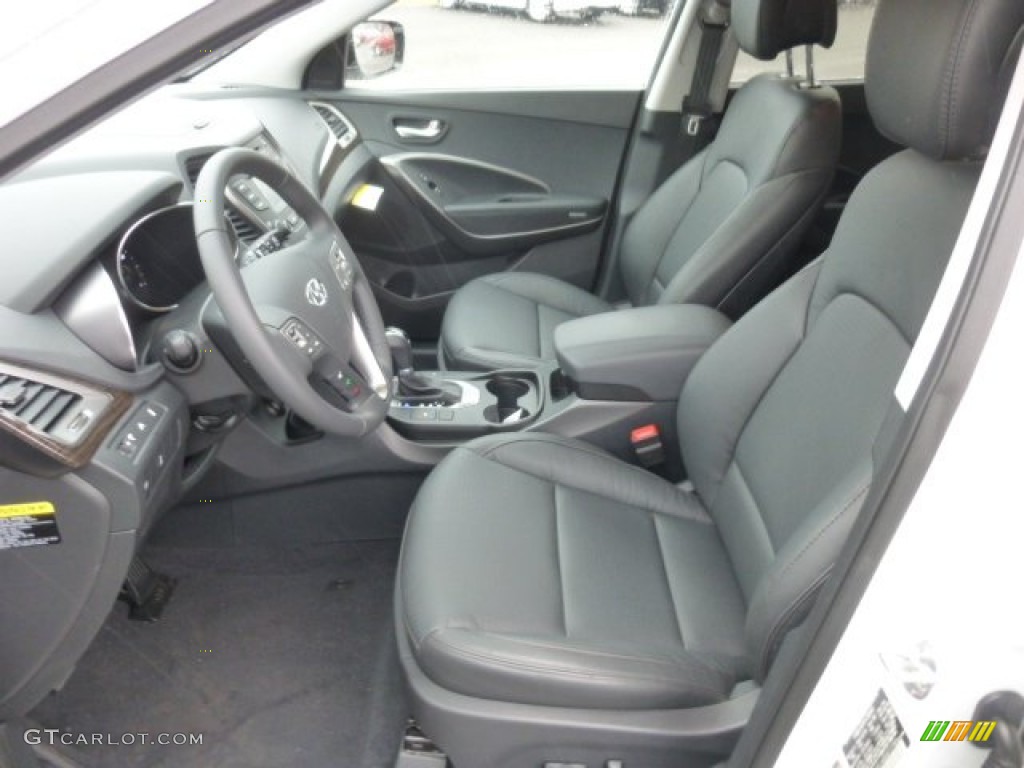 Black Interior 2013 Hyundai Santa Fe Sport 2.0T AWD Photo #78564287