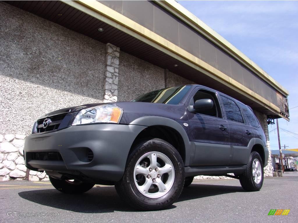 2006 Tribute i 4WD - Storm Front Gray Metallic / Dark Flint Gray photo #1