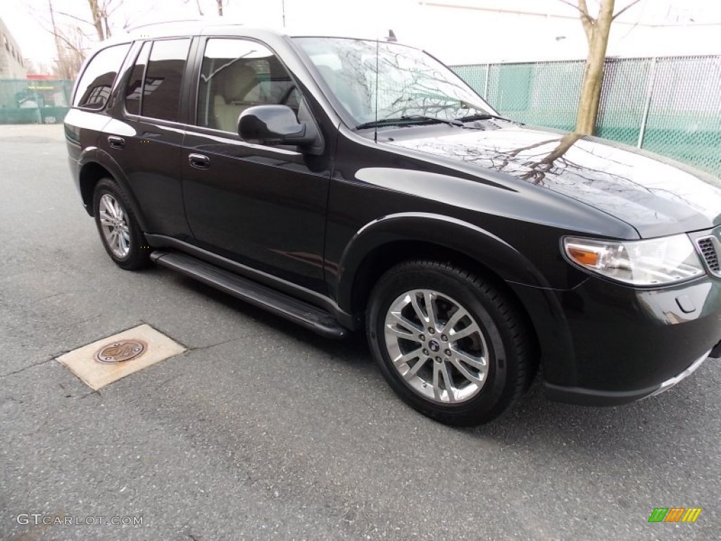 2009 9-7X 5.3i AWD - Carbon Flash Metallic / Desert Sand photo #3