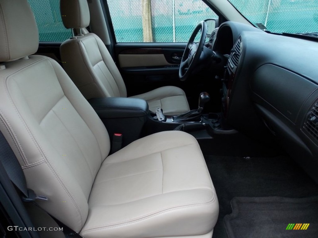 2009 9-7X 5.3i AWD - Carbon Flash Metallic / Desert Sand photo #8