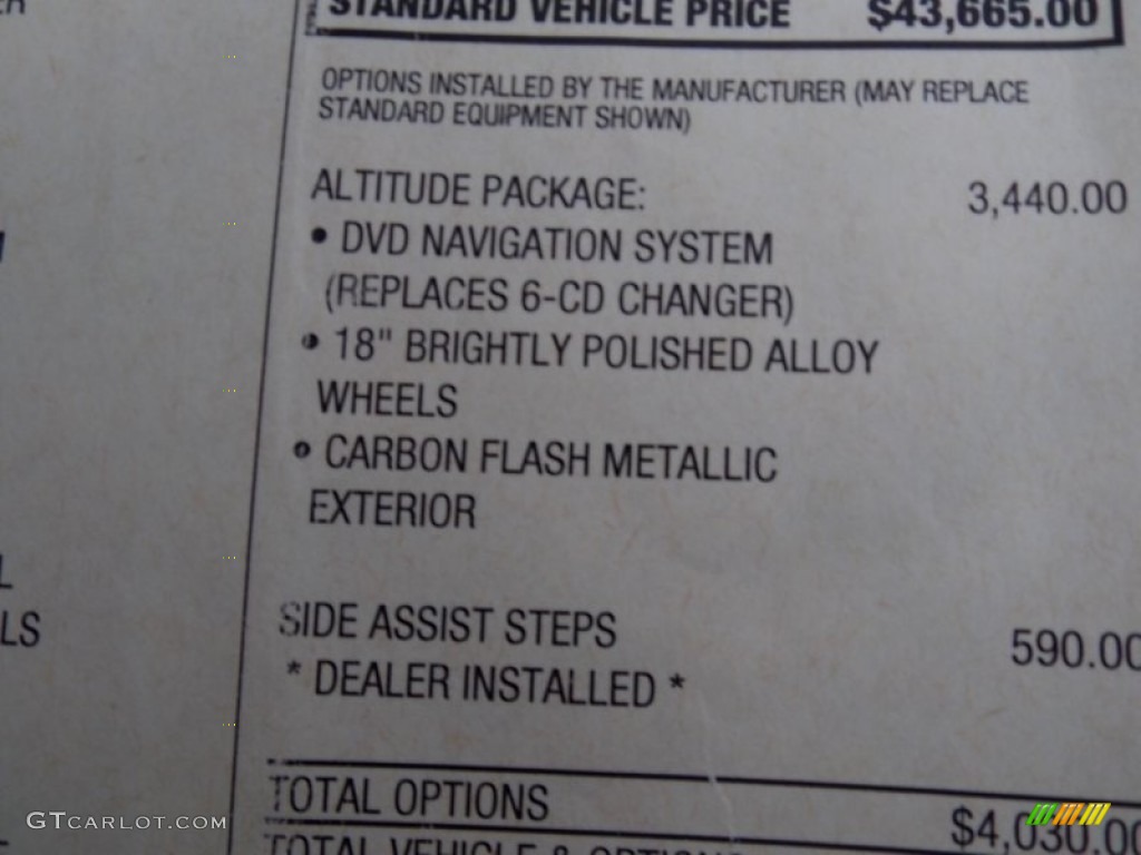 2009 Saab 9-7X 5.3i AWD Window Sticker Photo #78566095