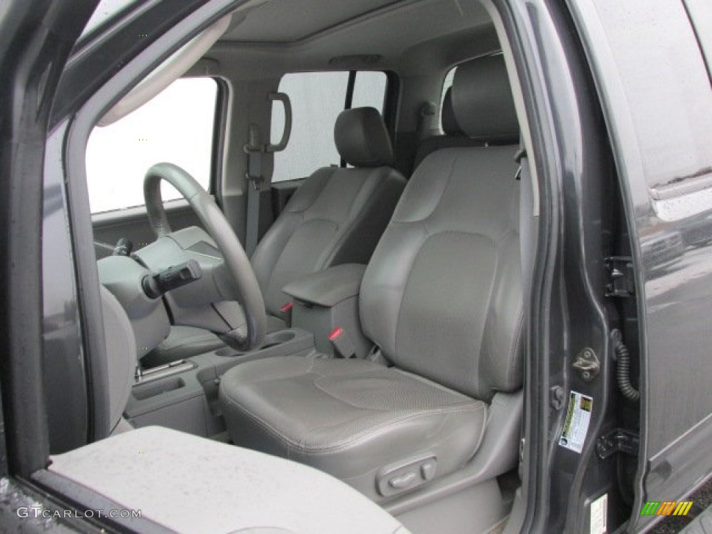 2010 Nissan Frontier LE Crew Cab 4x4 Interior Color Photos