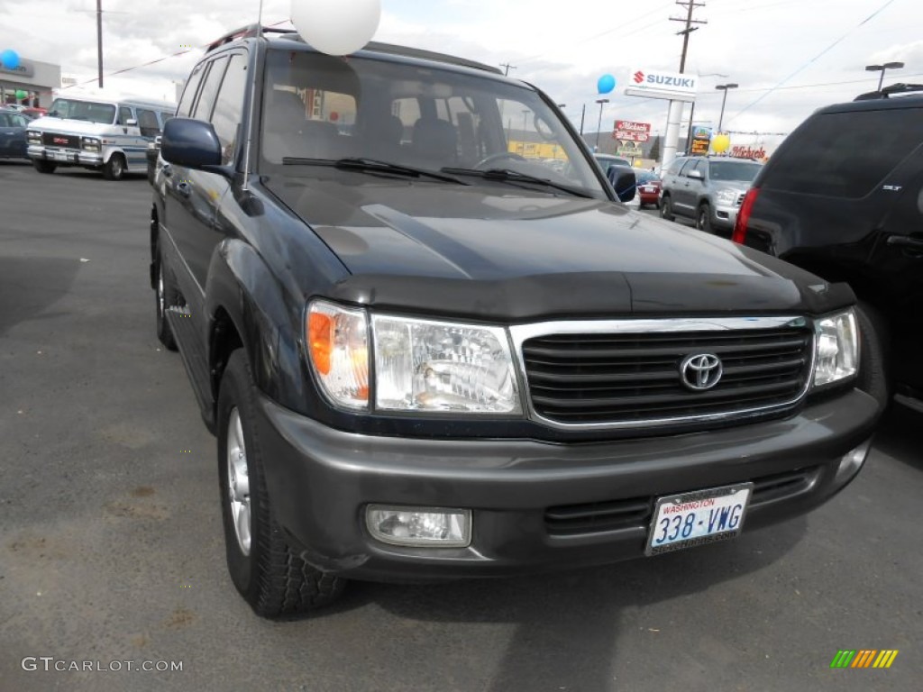 1999 Land Cruiser  - Atlantis Blue Mica / Gray photo #1