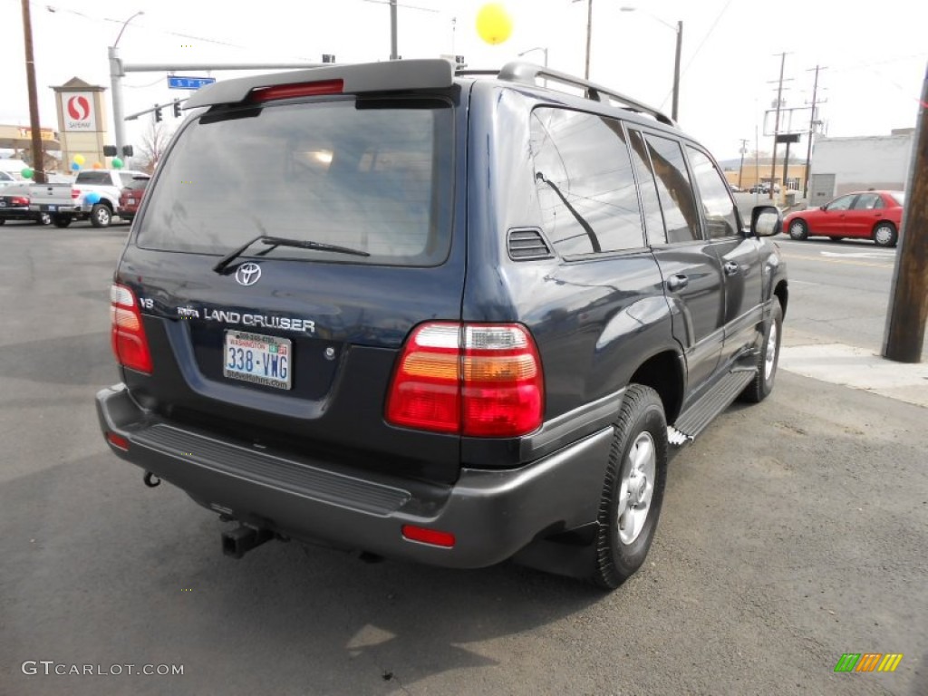 1999 Land Cruiser  - Atlantis Blue Mica / Gray photo #5