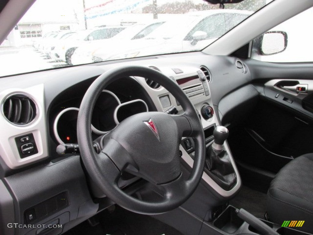 2010 Pontiac Vibe 1.8L Ebony Dashboard Photo #78567591