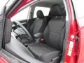 2010 Pontiac Vibe Ebony Interior Front Seat Photo