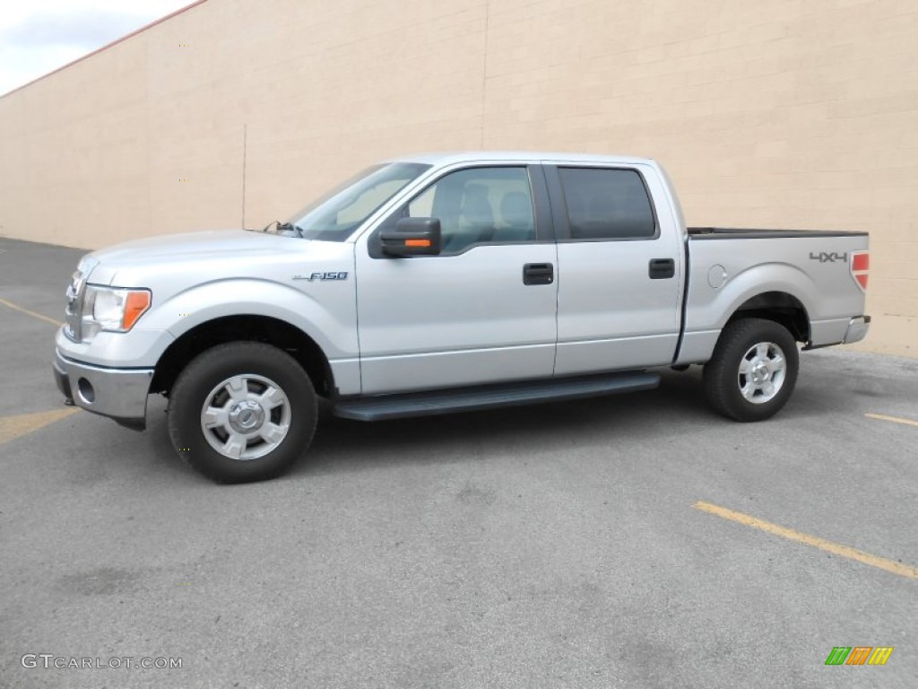 Ingot Silver Metallic 2011 Ford F150 XLT SuperCrew 4x4 Exterior Photo #78567620