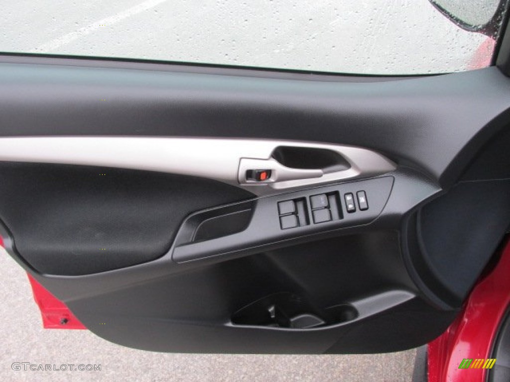 2010 Pontiac Vibe 1.8L Ebony Door Panel Photo #78567642