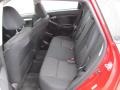 2010 Pontiac Vibe Ebony Interior Rear Seat Photo
