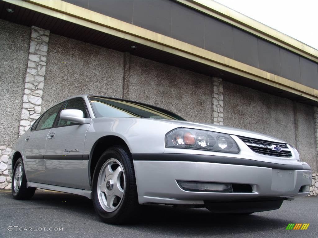 2001 Impala LS - Galaxy Silver Metallic / Medium Gray photo #3