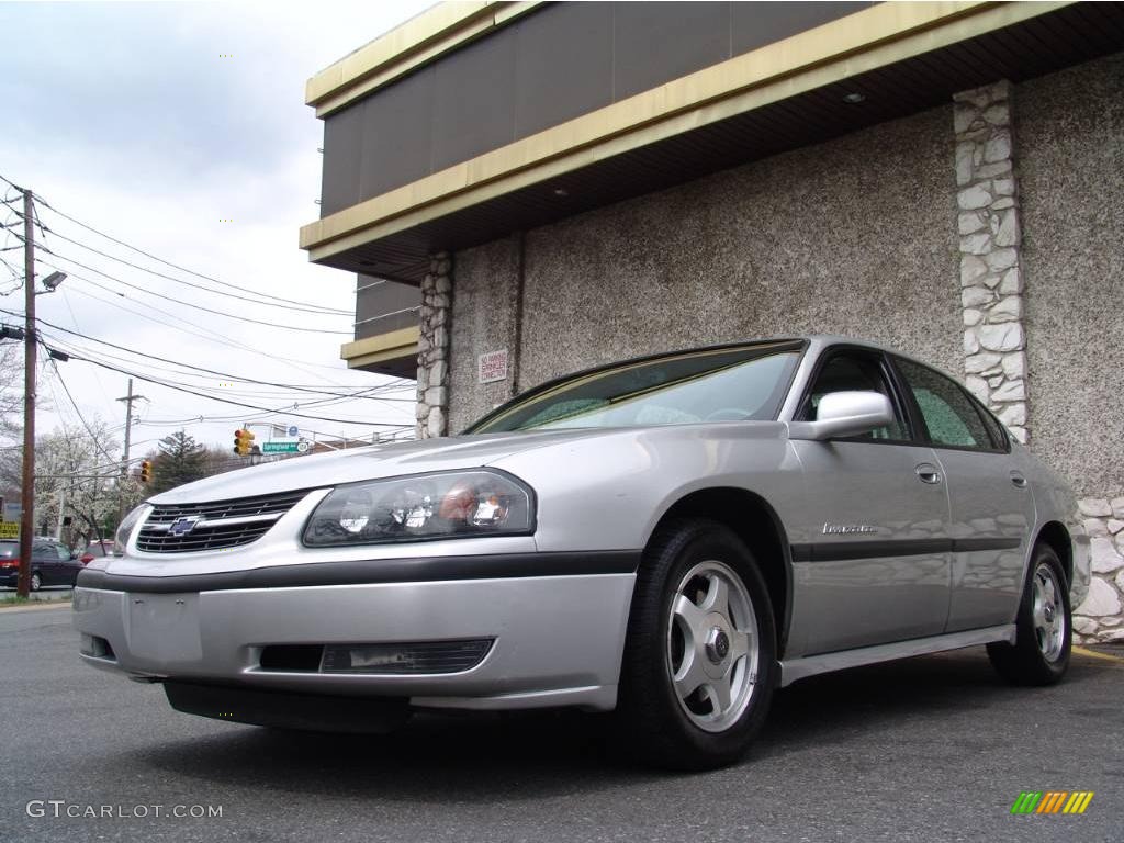 2001 Impala LS - Galaxy Silver Metallic / Medium Gray photo #6