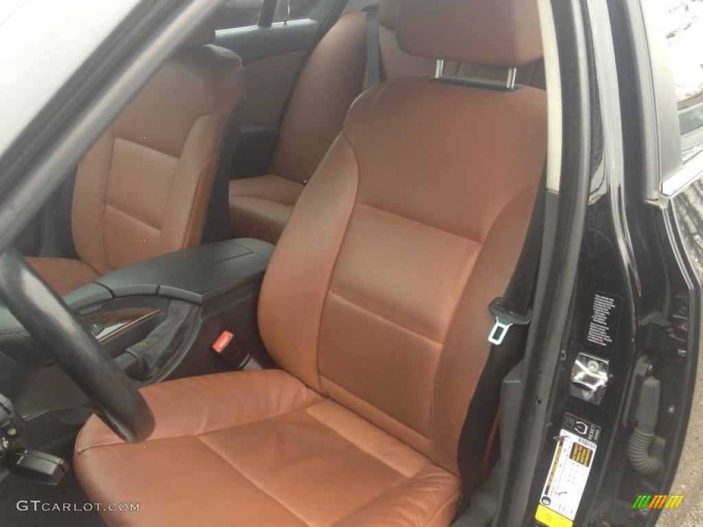 Auburn Interior 2005 BMW 5 Series 545i Sedan Photo #78568934