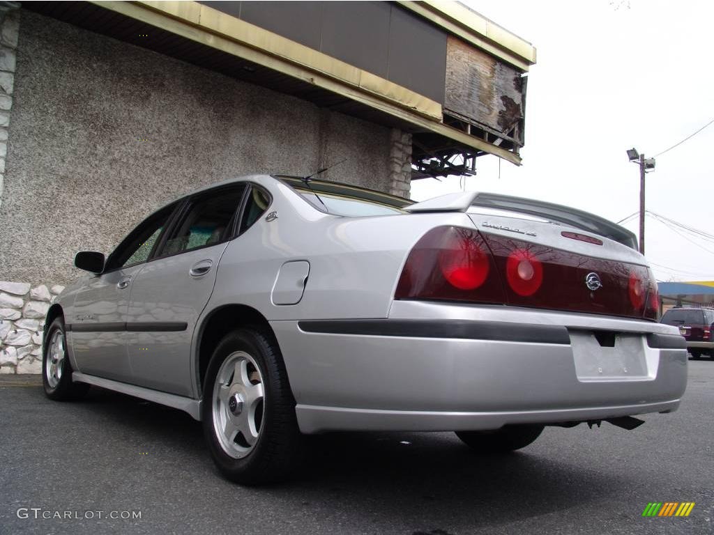 2001 Impala LS - Galaxy Silver Metallic / Medium Gray photo #7