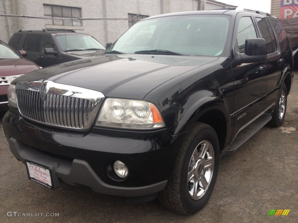 2005 Aviator Luxury AWD - Black / Dove Grey photo #1