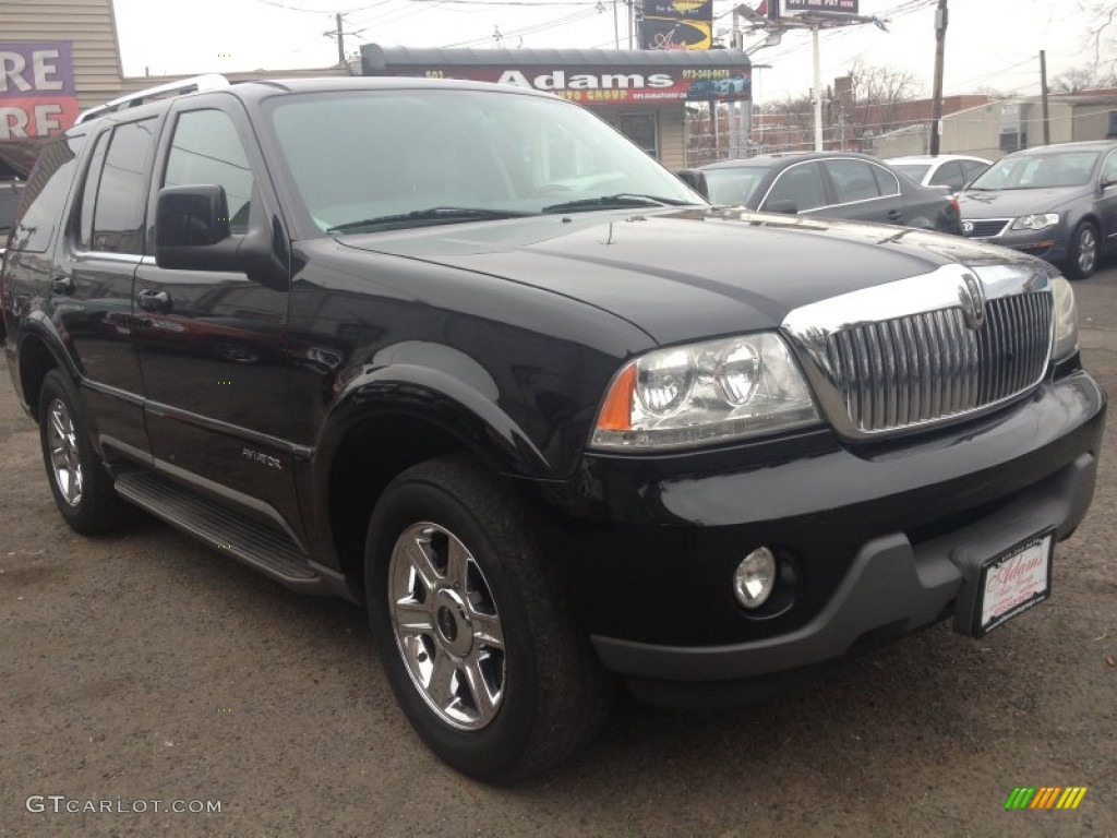 2005 Aviator Luxury AWD - Black / Dove Grey photo #3