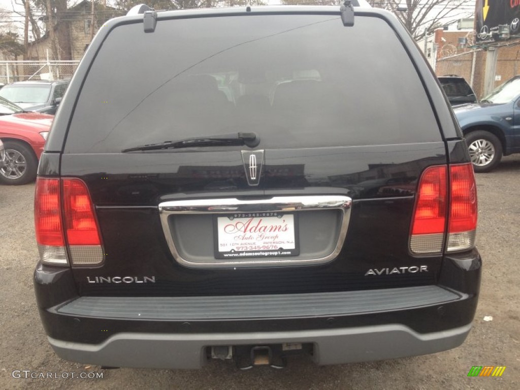 2005 Aviator Luxury AWD - Black / Dove Grey photo #5