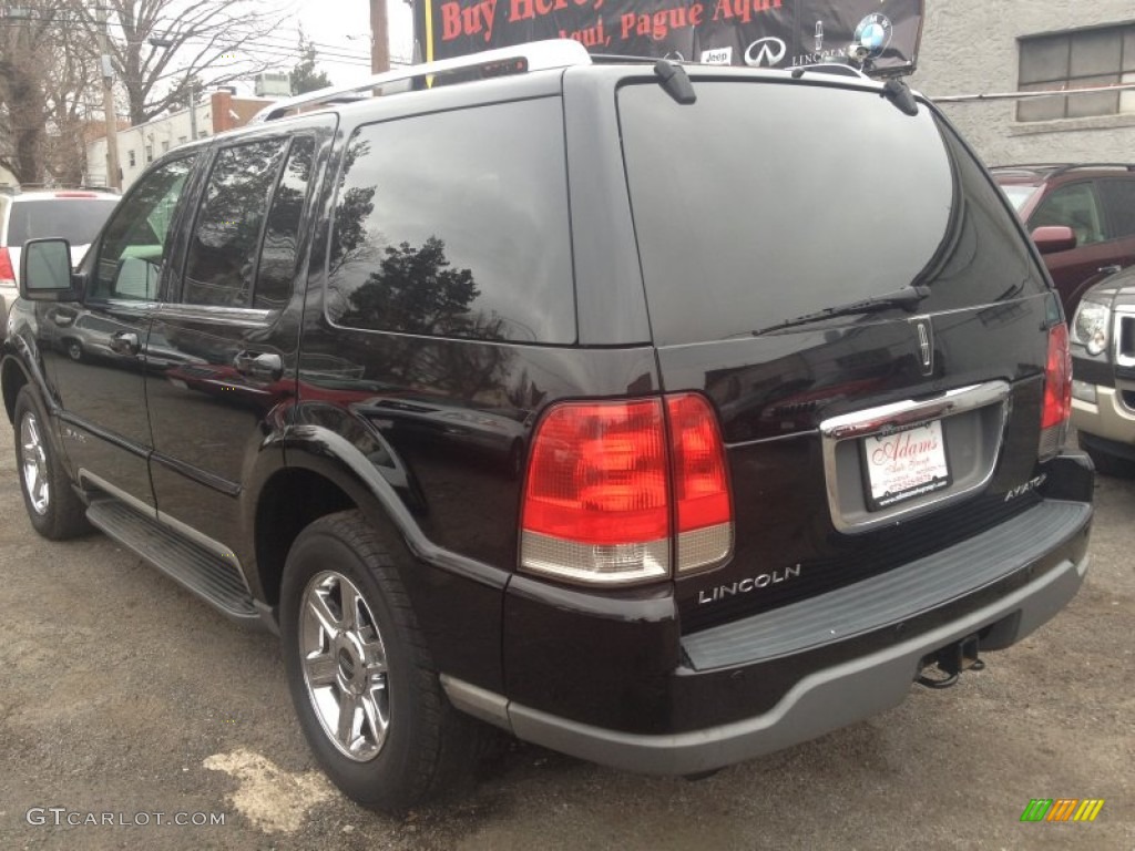 2005 Aviator Luxury AWD - Black / Dove Grey photo #6