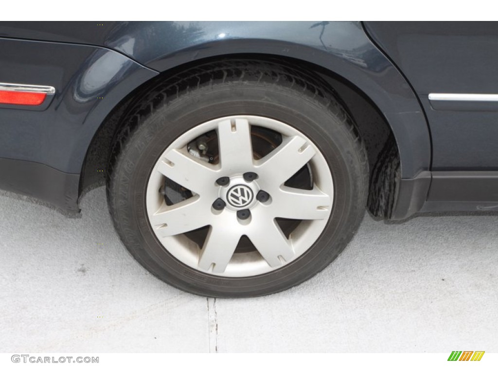 2005 Passat GLS 1.8T Sedan - Shadow Blue Metallic / Anthracite photo #7