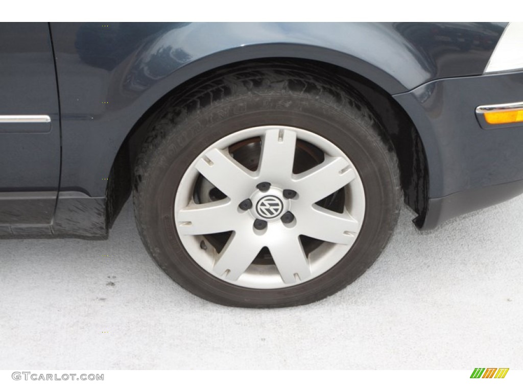 2005 Passat GLS 1.8T Sedan - Shadow Blue Metallic / Anthracite photo #8