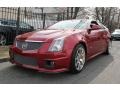 2012 Crystal Red Tintcoat Cadillac CTS -V Coupe  photo #1
