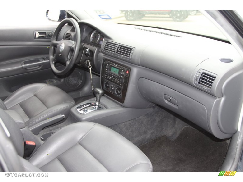 2005 Passat GLS 1.8T Sedan - Shadow Blue Metallic / Anthracite photo #21