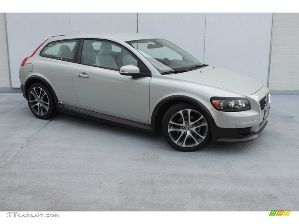 2008 C30 T5 Version 2.0 - Cosmic White Metallic / Quartz photo #1