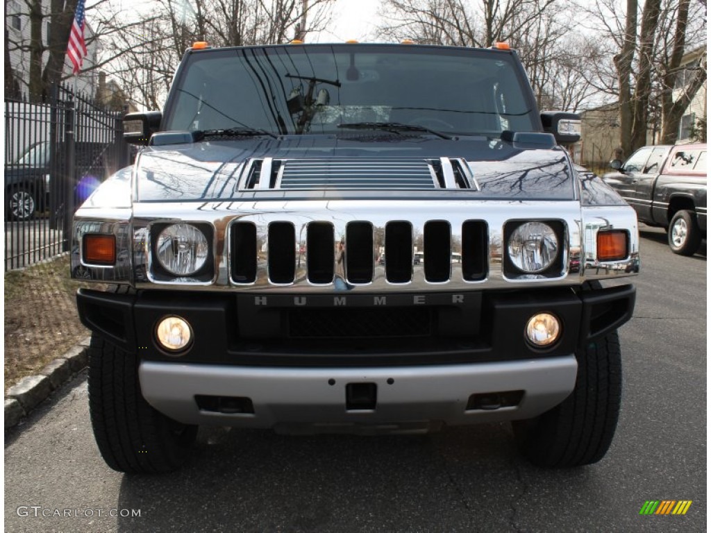 2008 H2 SUV - Limited Edition Ultra Marine / Ebony Black photo #2