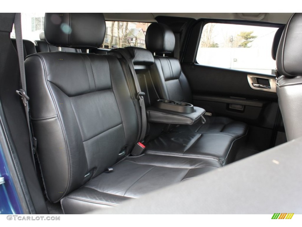 2008 H2 SUV - Limited Edition Ultra Marine / Ebony Black photo #13