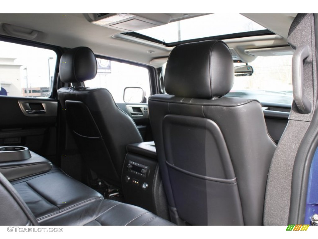 2008 H2 SUV - Limited Edition Ultra Marine / Ebony Black photo #14