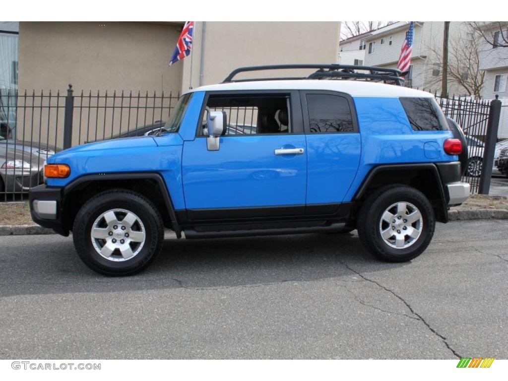 Voodoo Blue 2007 Toyota FJ Cruiser 4WD Exterior Photo #78571532