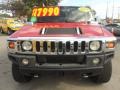 2004 Red Metallic Hummer H2 SUV  photo #2