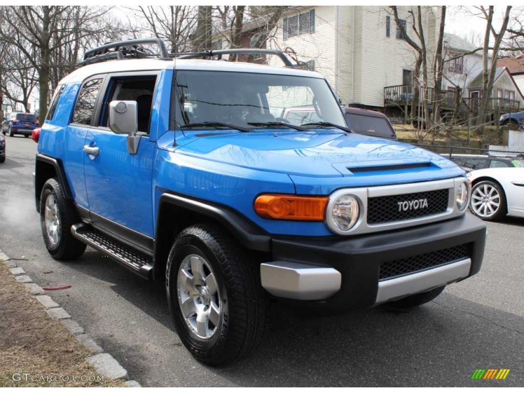 Voodoo Blue 2007 Toyota FJ Cruiser 4WD Exterior Photo #78571601