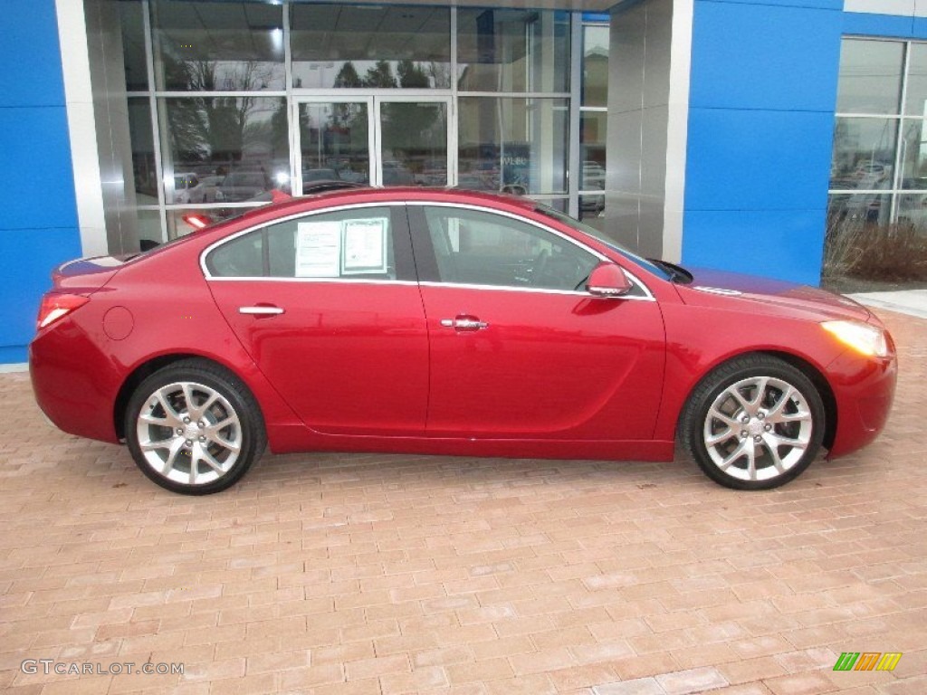 Crystal Red Tintcoat 2012 Buick Regal GS Exterior Photo #78572639