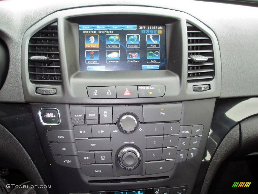 2012 Buick Regal GS Controls Photo #78572747