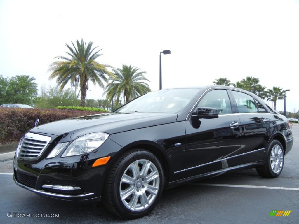 Black 2012 Mercedes-Benz E 350 Sedan Exterior Photo #78573492