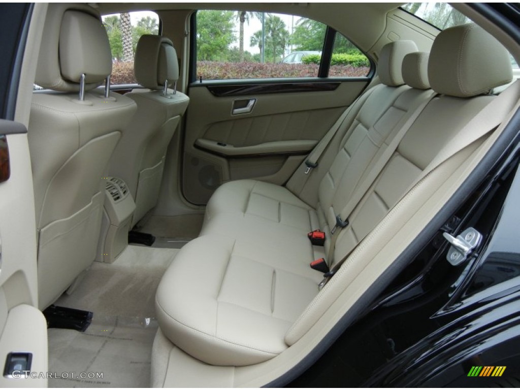 Almond/Mocha Interior 2012 Mercedes-Benz E 350 Sedan Photo #78573668