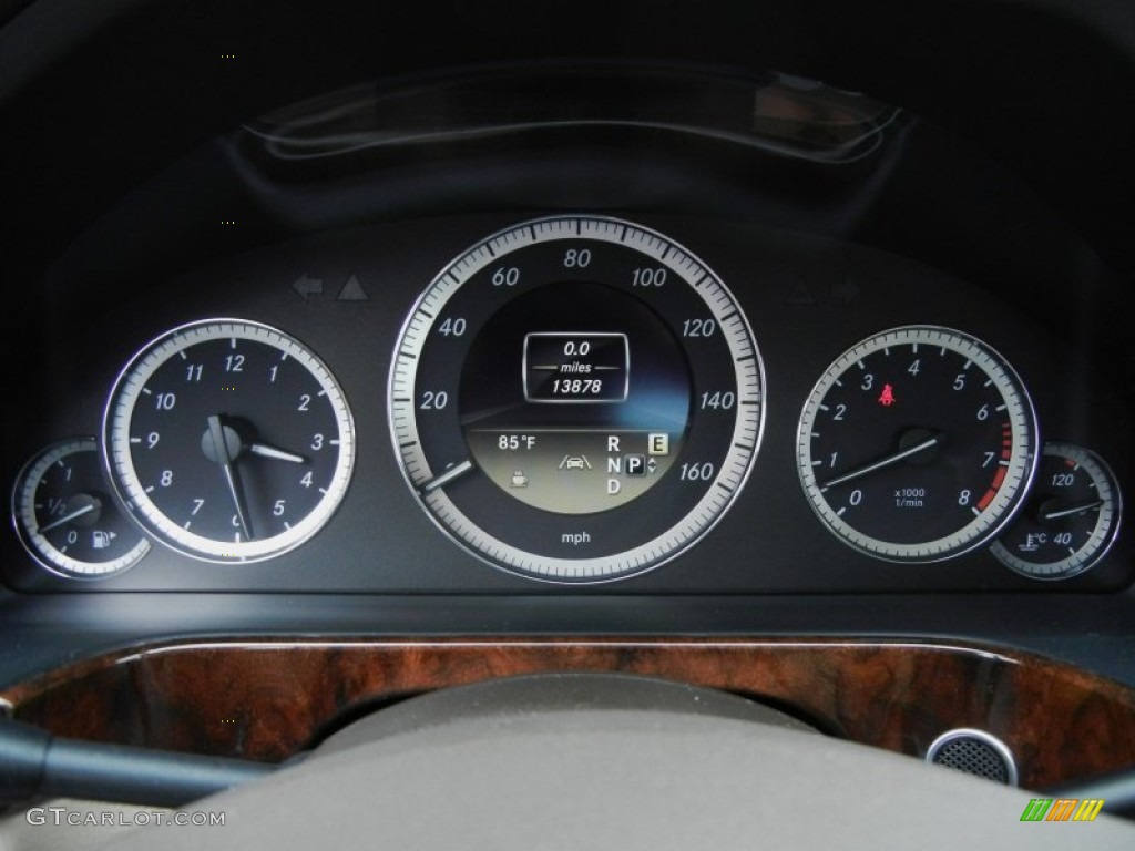 2012 Mercedes-Benz E 350 Sedan Gauges Photo #78573785