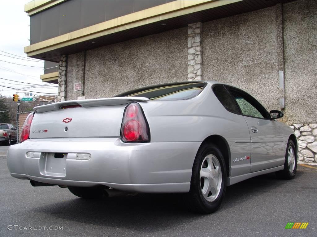 2000 Monte Carlo SS - Galaxy Silver Metallic / Ebony photo #8