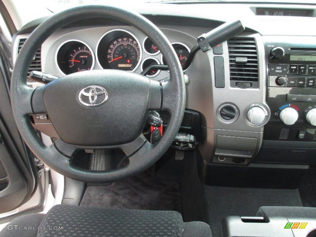 2010 Toyota Tundra Regular Cab 4x4 Black Dashboard Photo #78573888